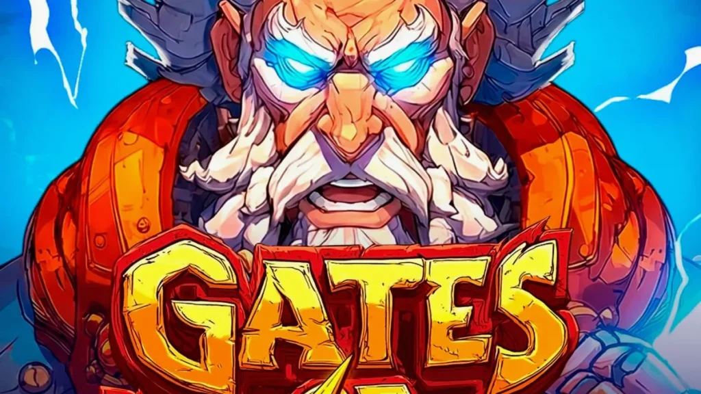 Pemandangan gerbang Olympus dalam slot Gates of Power